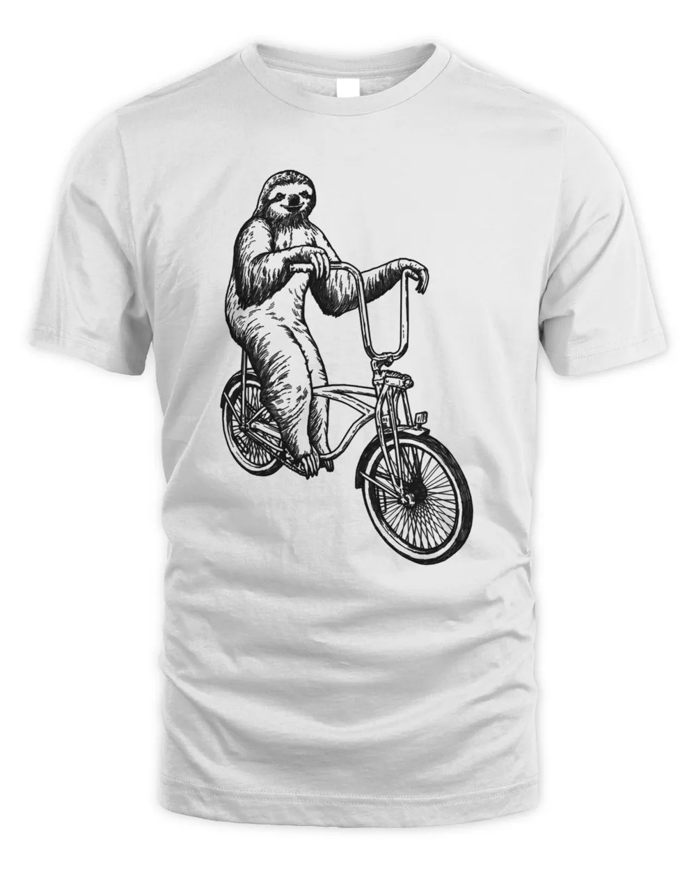 Sloth Riding Bike Classic T-Shirt