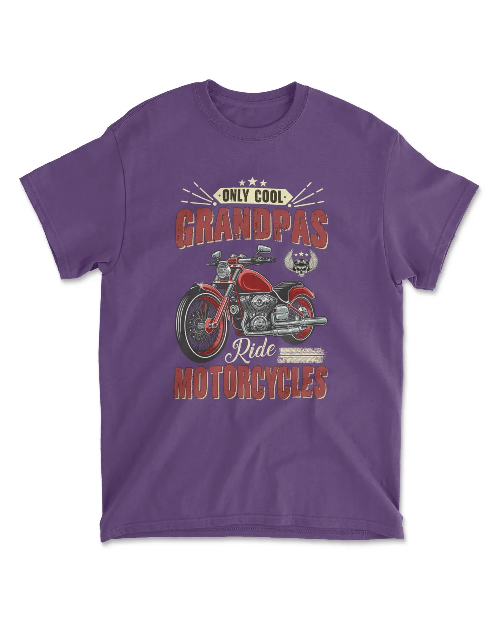 Only Cool Grandpas Ride Motorcycles