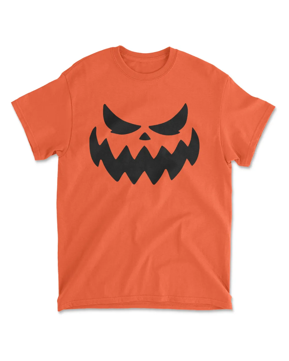 Pumpkin Face Men's Standard T-Shirt orange s