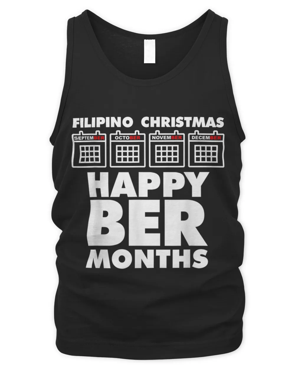 Filipino Christmas Happy Ber Months T-Shirt