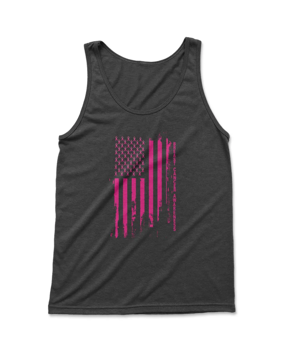 Ribbon Flag Breast Cancer Awareness