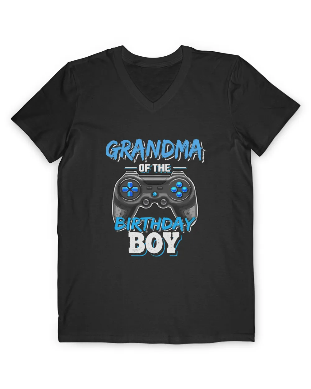 Grandma of the Birthday Boy Matching Video Game Birthday T-Shirt