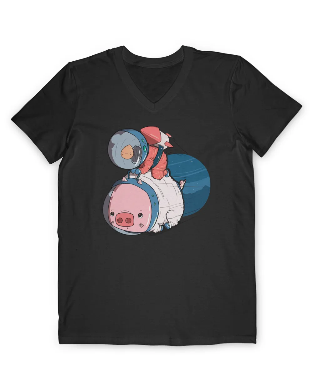 Pig Captain Little Chicken and Space Pig 448 cattle