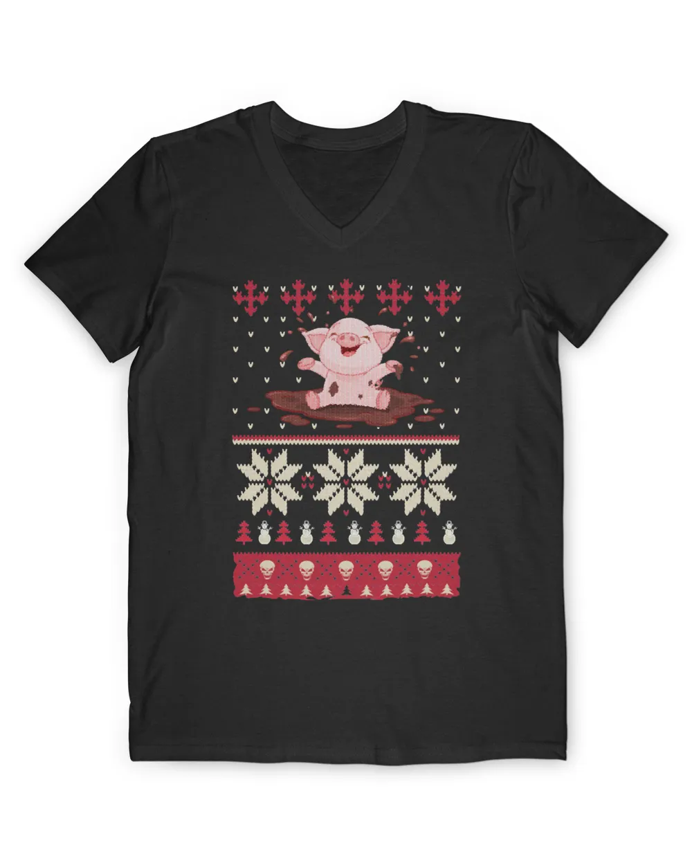 Pig Christmas Ever For Pig Lover mask t 41 cattle
