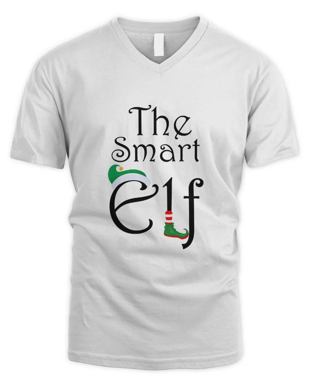 Smart Elf Matching Family Group Christmas Party Pajama T-Shirt