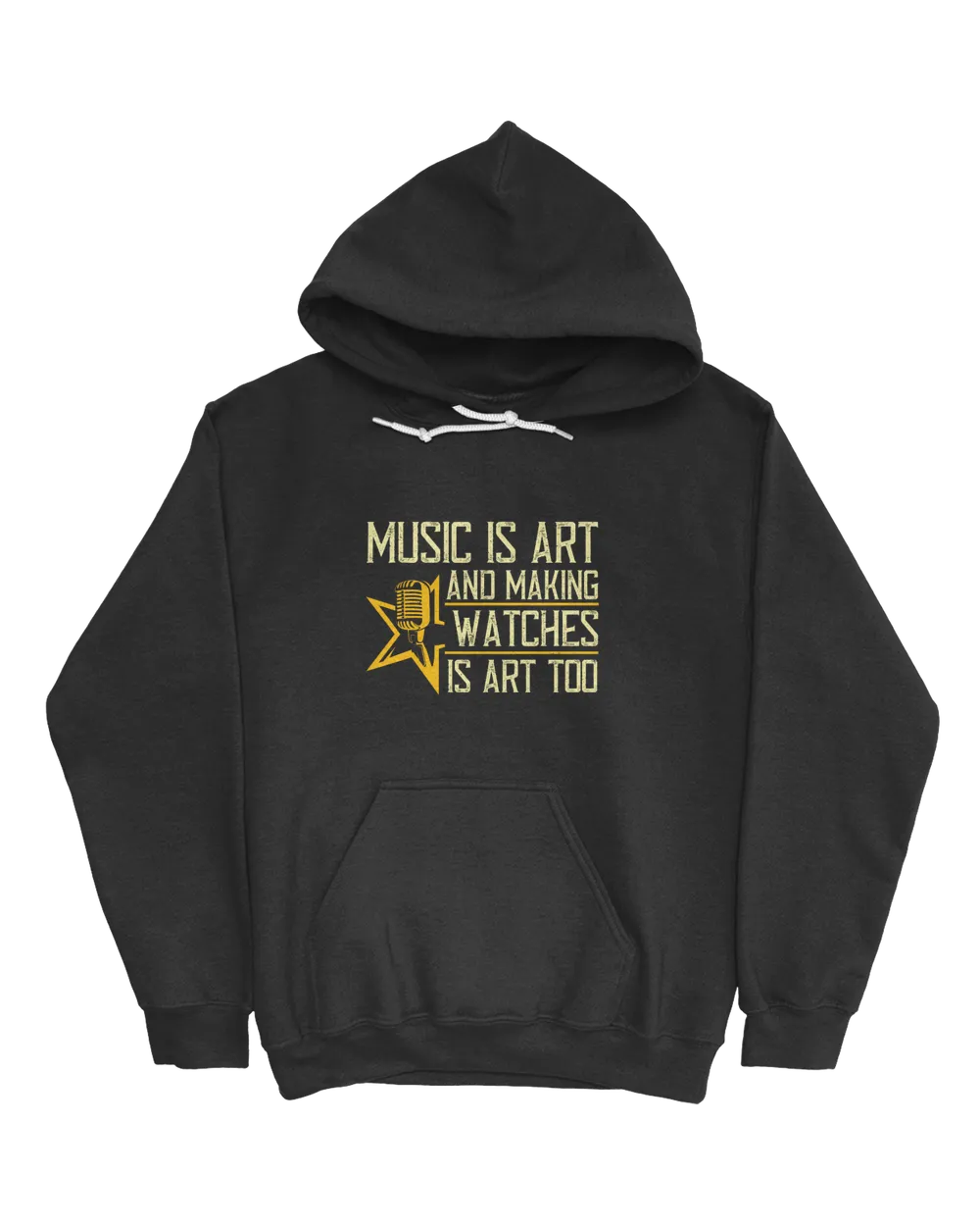 Music Is Art  And Making Watches Is Art Music T-Shirt