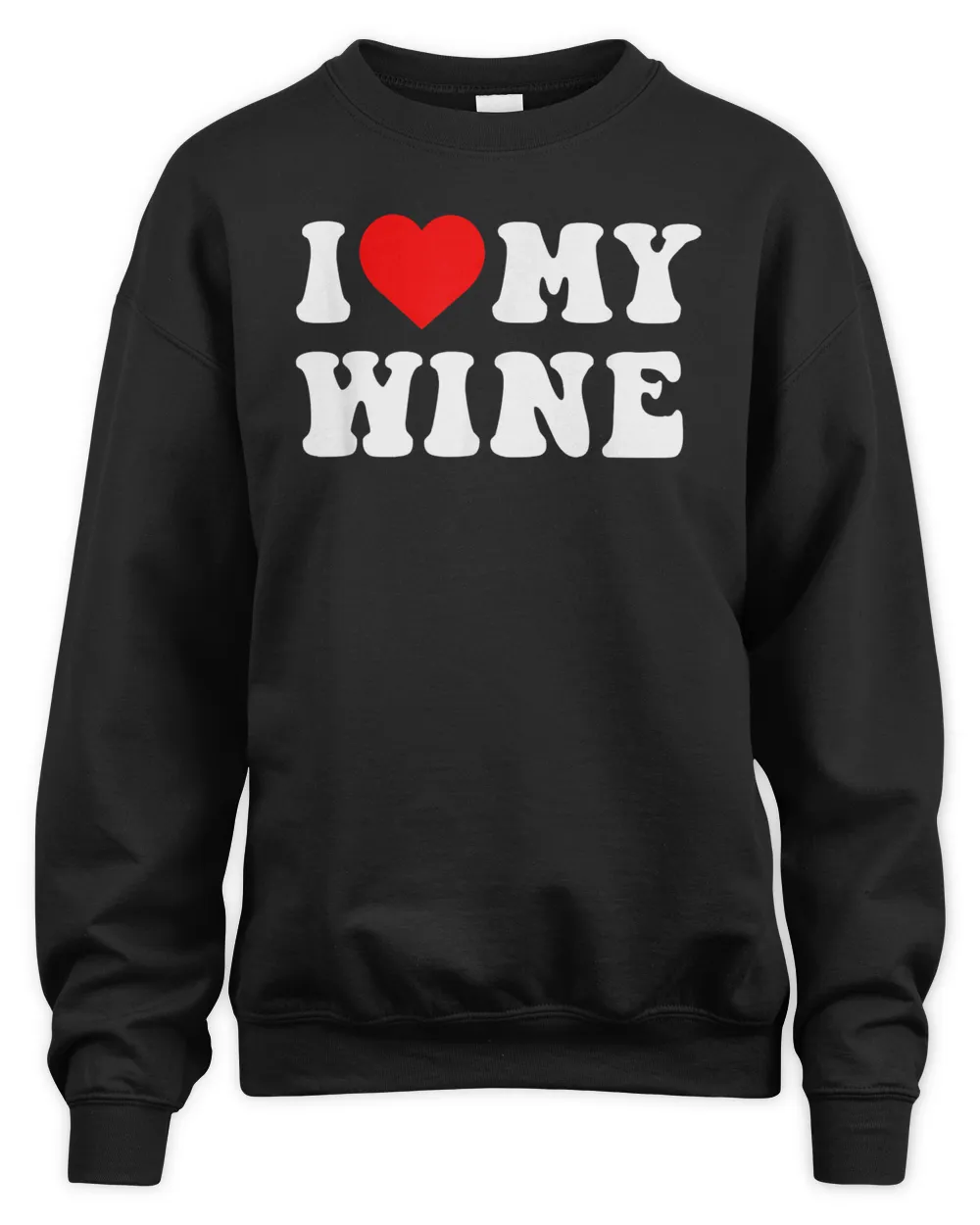 i love my wine heart drinking lover t-shirt