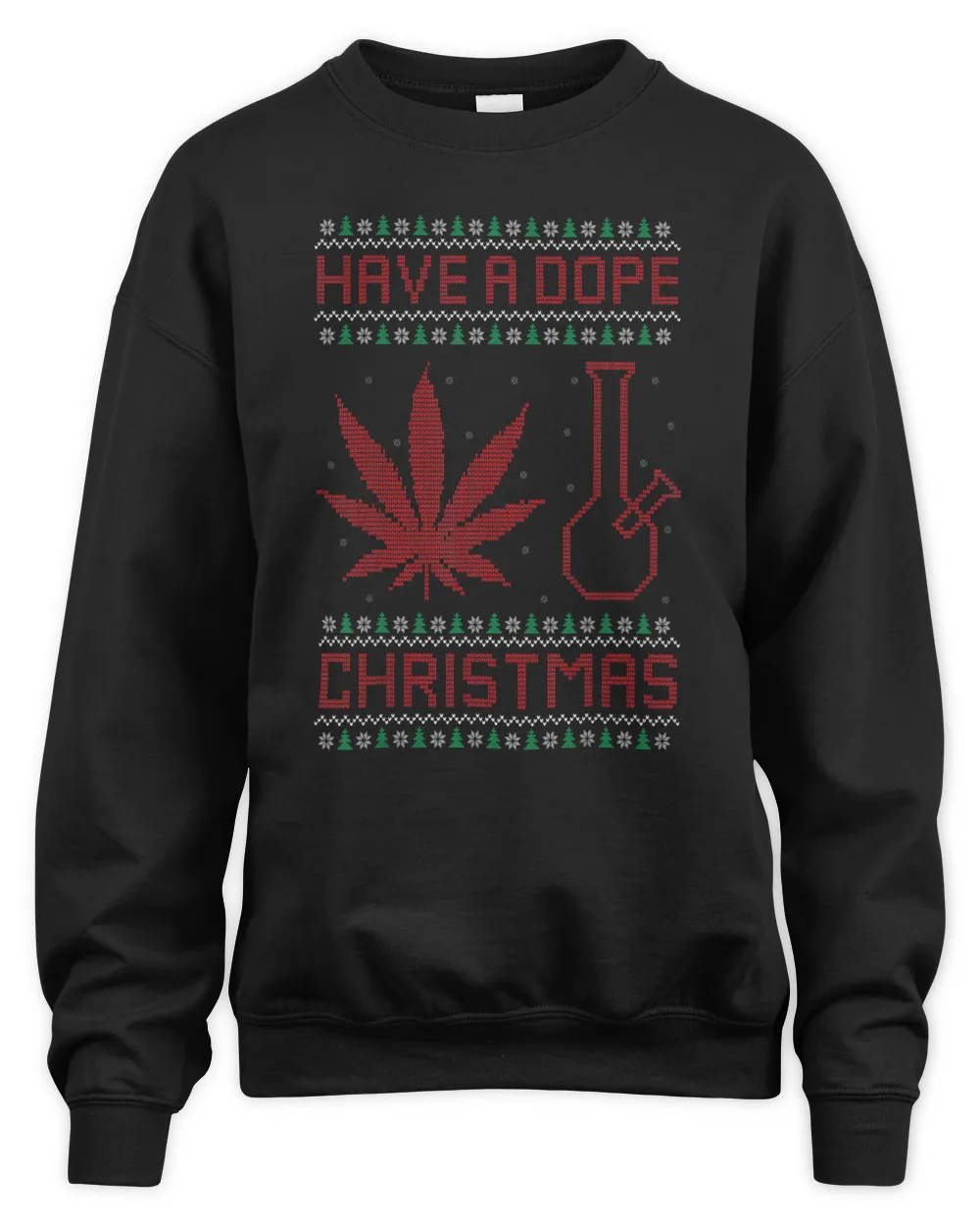 Dope ugly christmas sweaters top