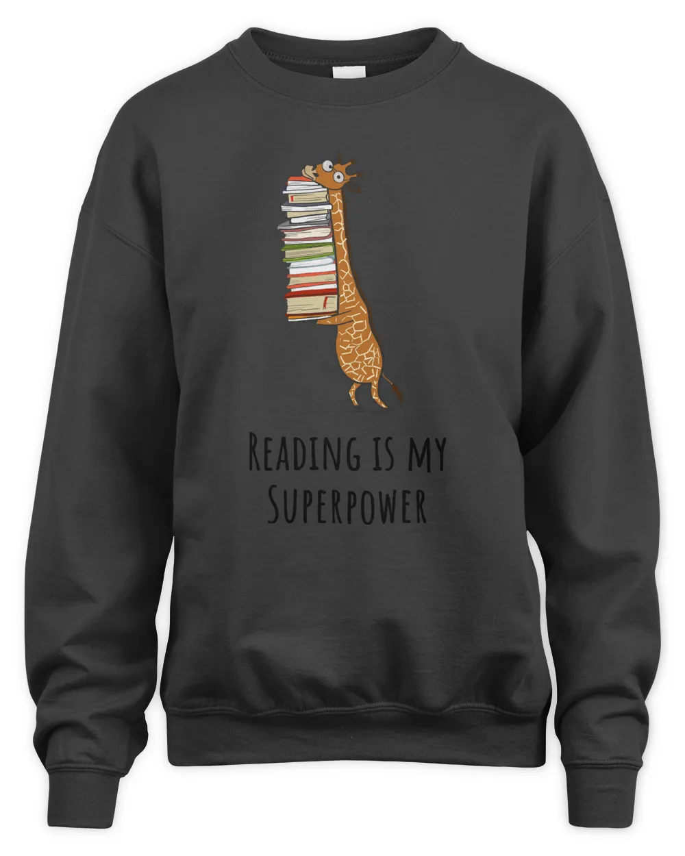 Book Funny Giraffe Holding a Stack of BooksReading Is My SuperpowerBook Lover Gift Phones Cases Anbooked