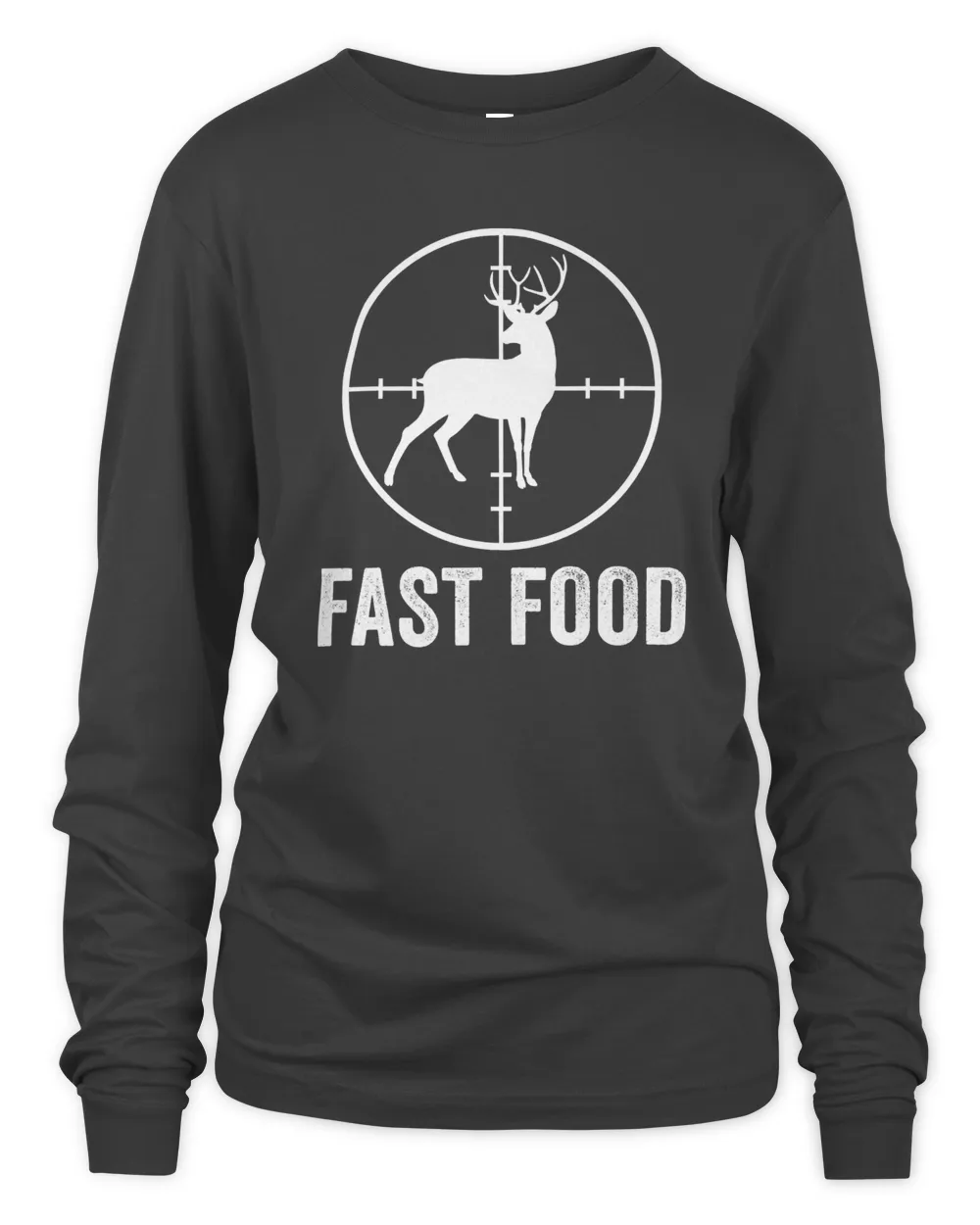 Deer Deer Hunting Funny Hunter Gun Deer Fast Food 71