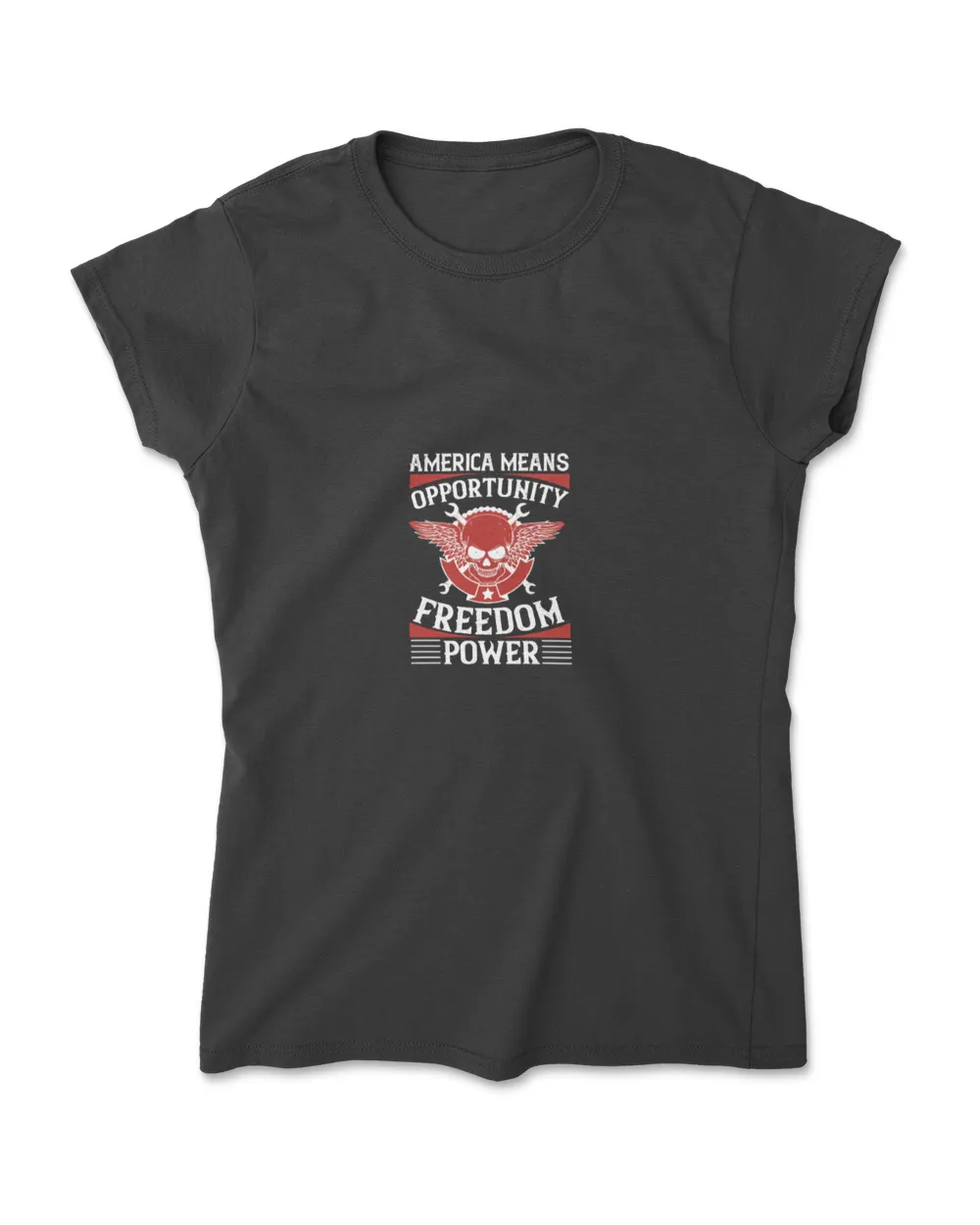 America Means Opportunity Freedom Power Independence T-Shirt