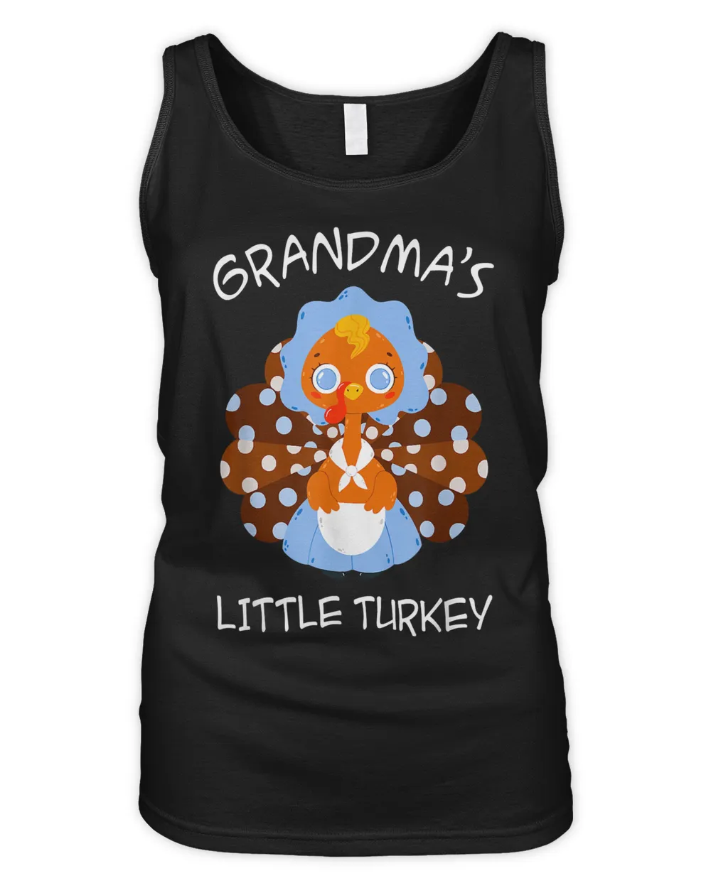 grandma's little turkey thanksgiving grandma gift t-shirt