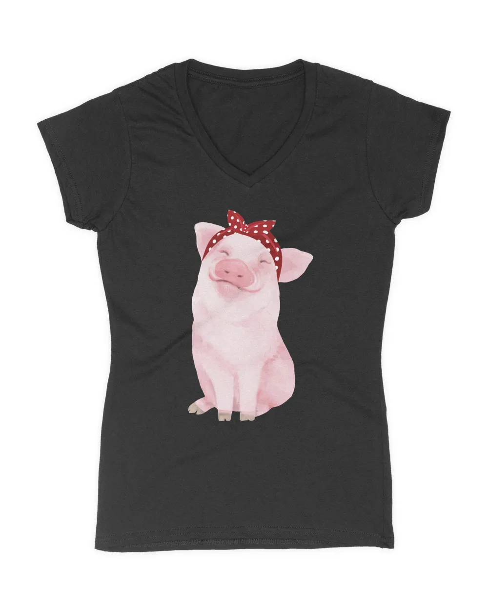 Pig Adorable Pig in a Bandana Funny Pig250 cattle