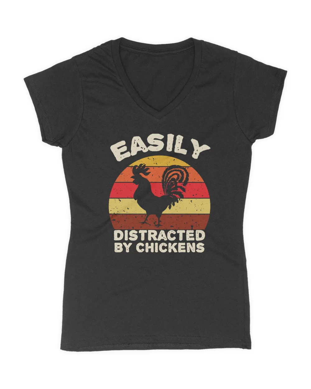 Chicken Easily Distracted By Chickens Funny Lover Familly324 hen rooster