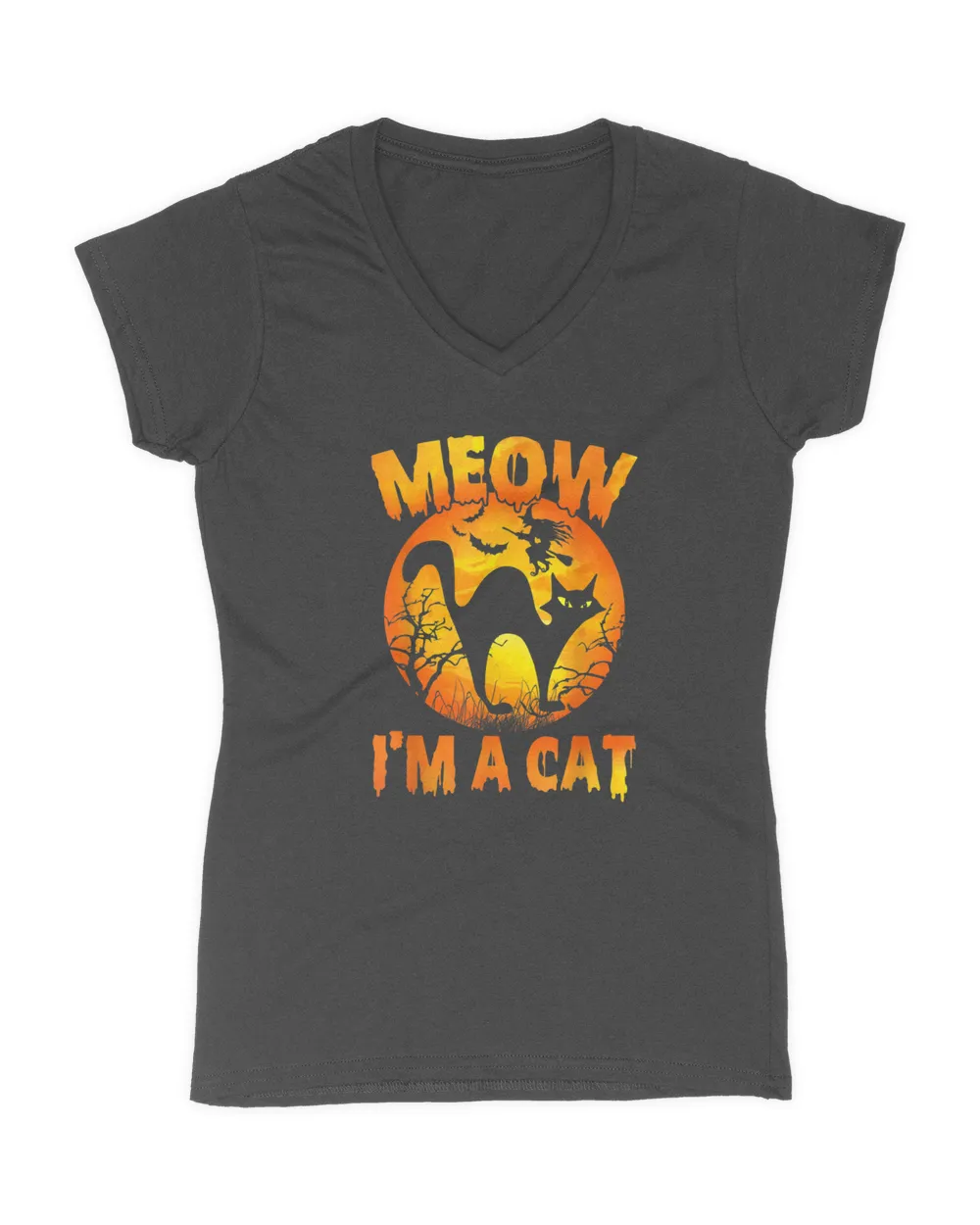 Meow I'm A Cat Halloween