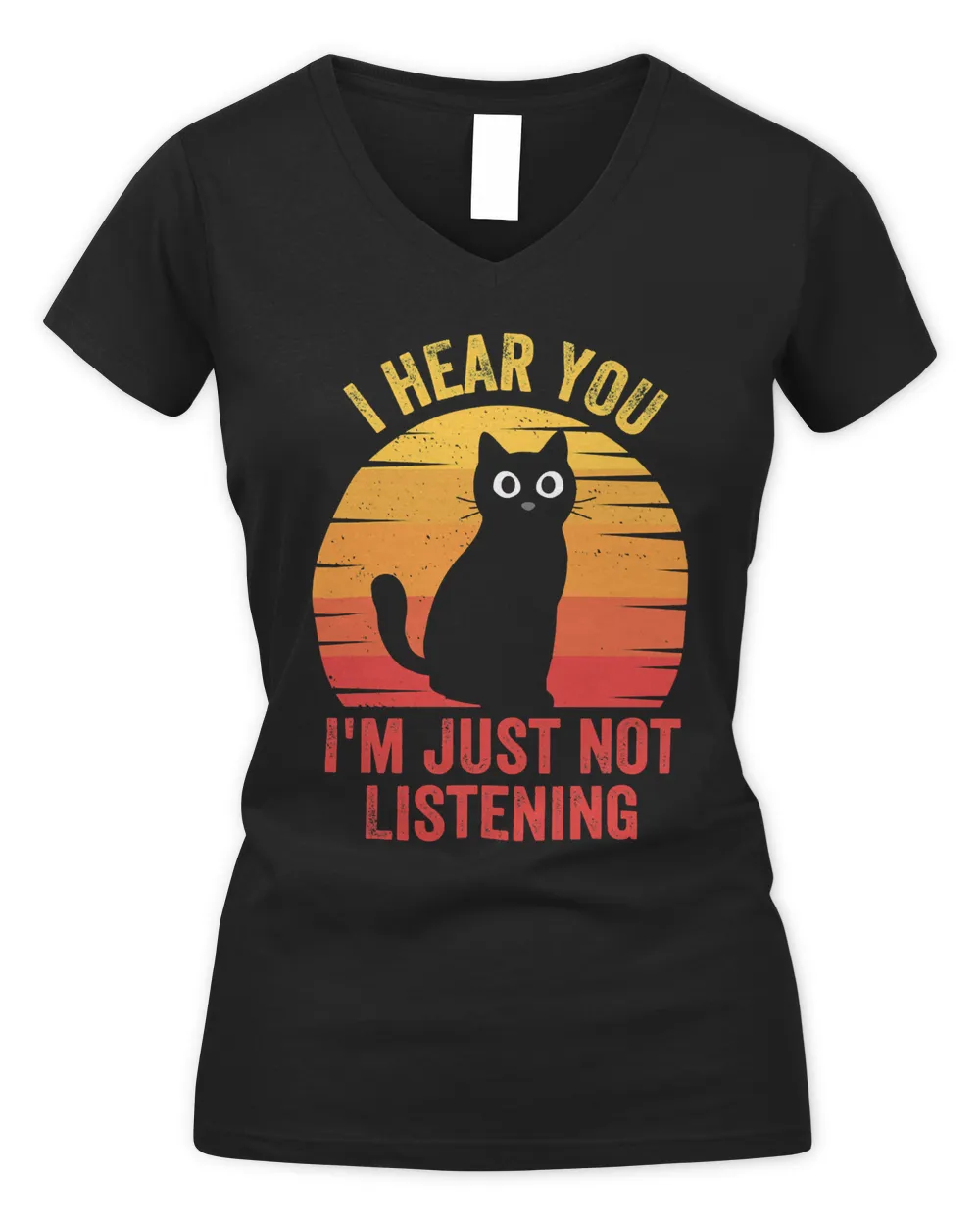 Cat I Hear You Im Just Not Listening 33 Black Cat Lover