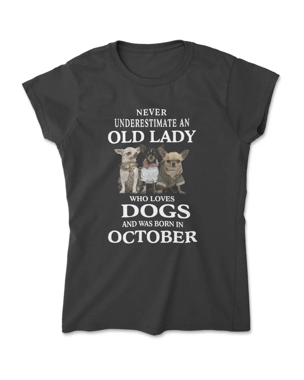 Lady Who Loves Dogs Born In October