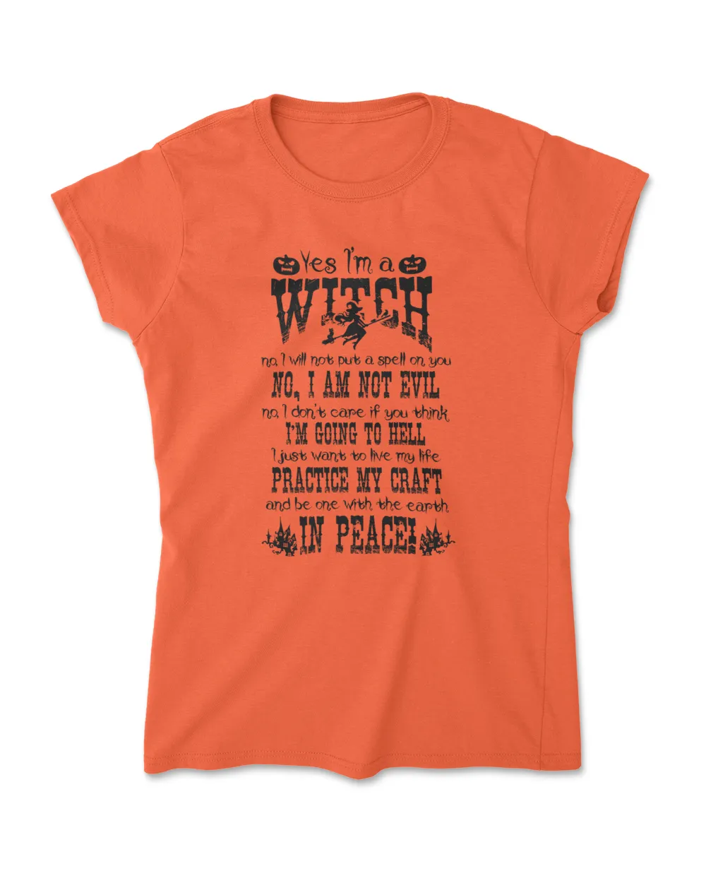 Witch in Peace  I'm A Witch I Am Not Evil Witch Quotes Witchcraft Funny