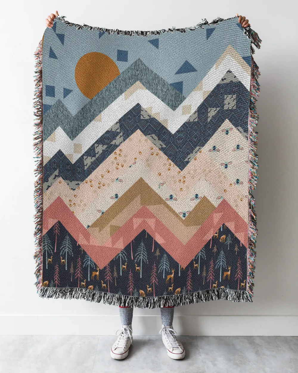 Mountains Range Quilt Kit, Wilderness Quilt