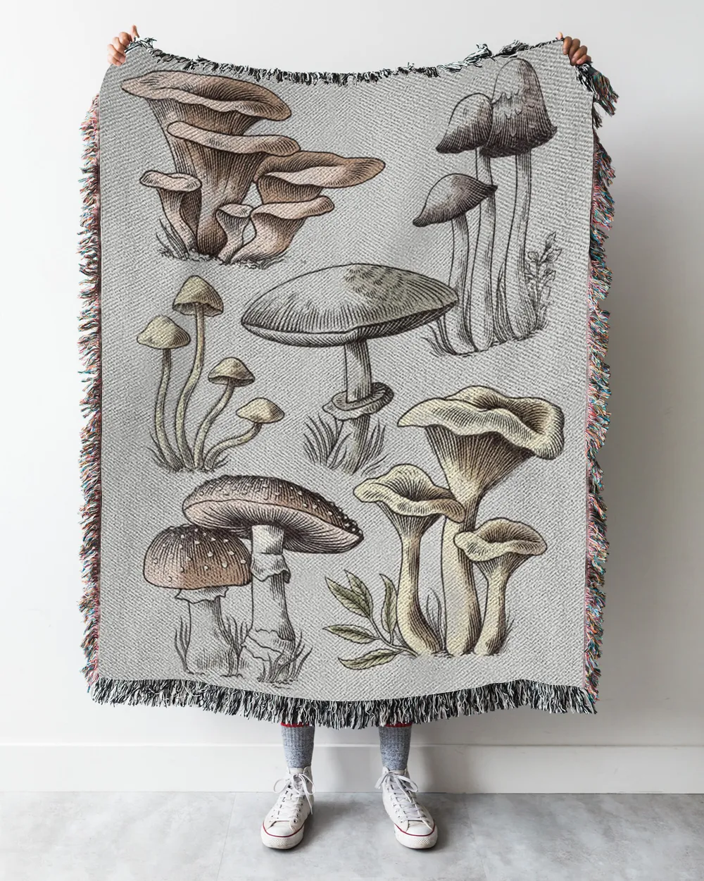 Magic Mushroom  Blanket, Quilt