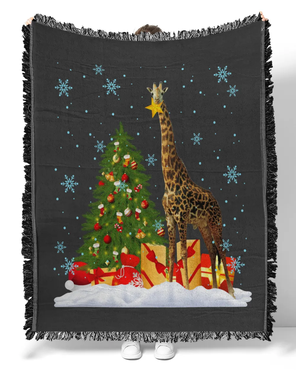 Giraffe Tree Gift Christmas