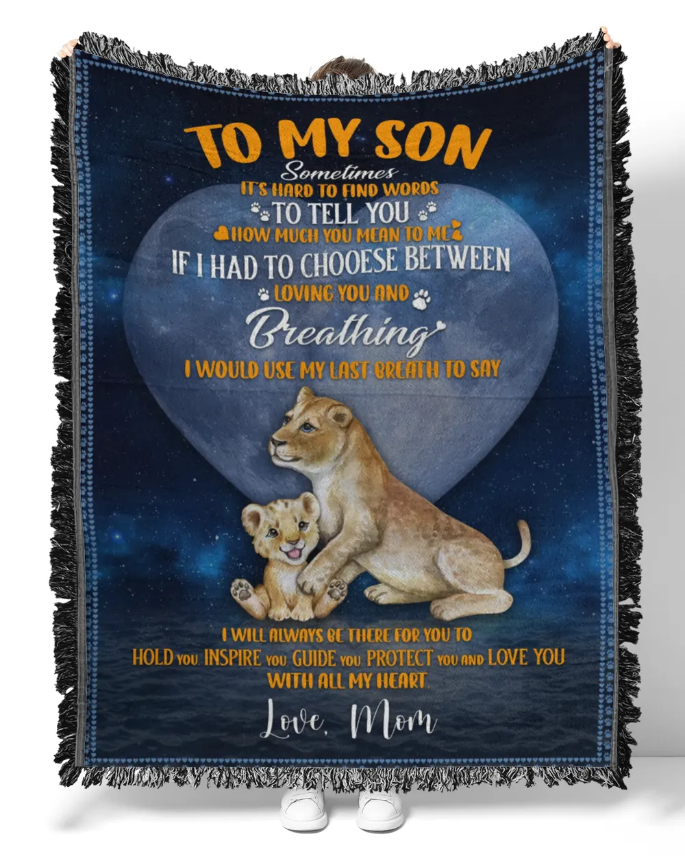 To My Son Lion All My Heart