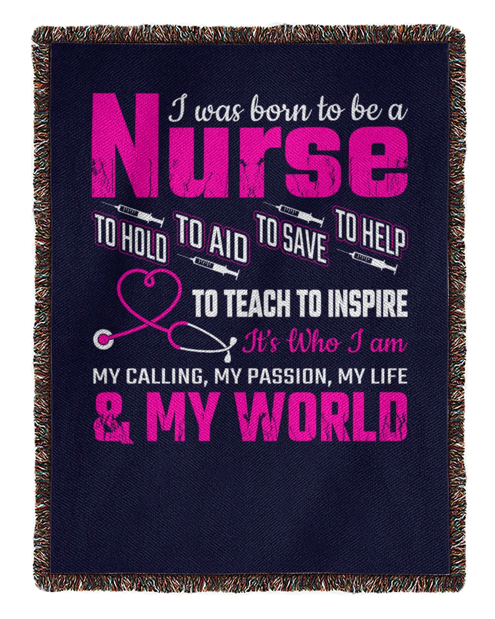Nurse Day I Was Born To Be A Nurse To Hold To Aid To Save To Help To Teach To Inspire
