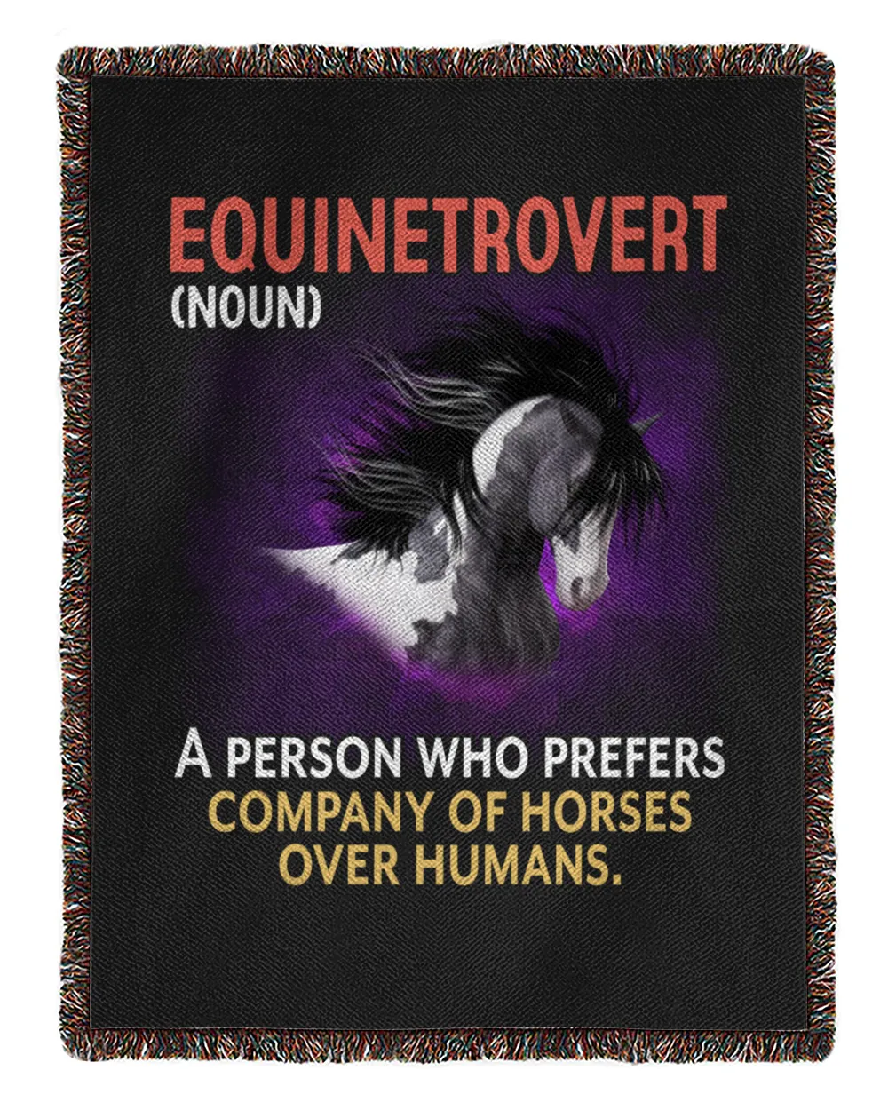 Horse Riding Company of horses over human