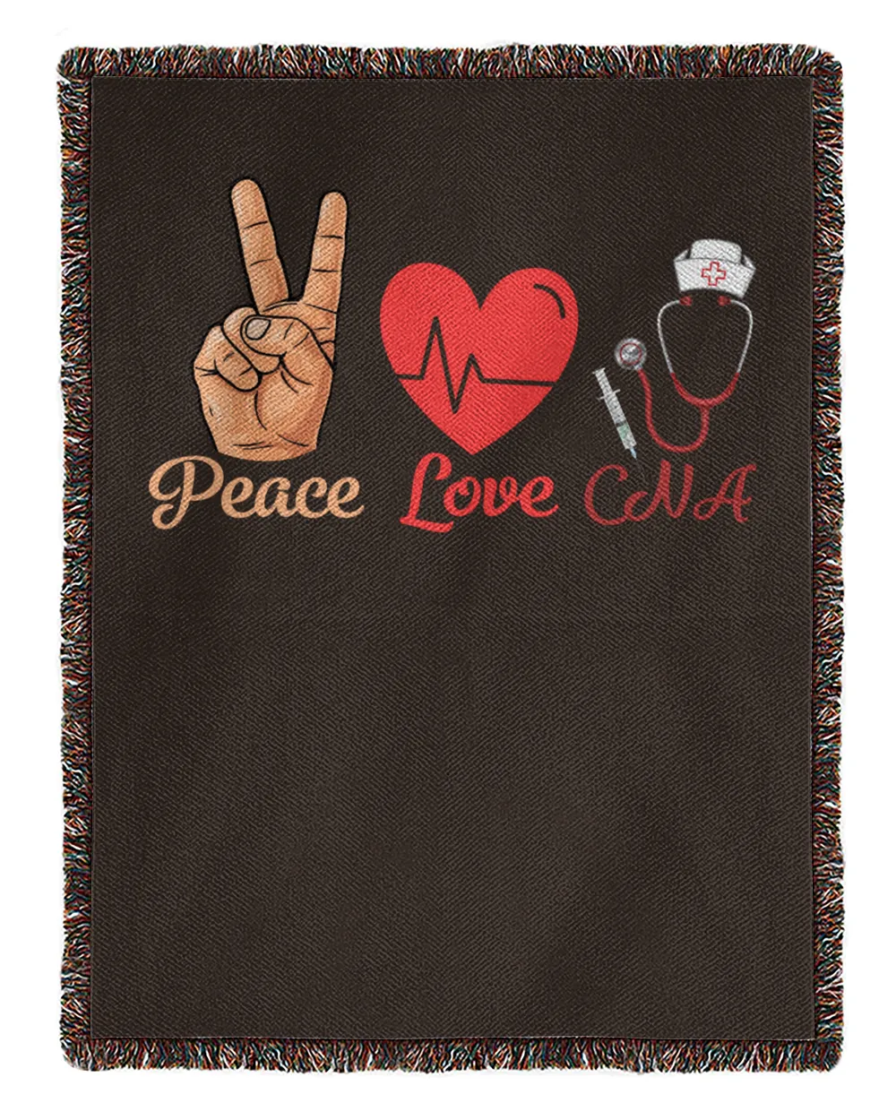 Peace Love CNA Nurse