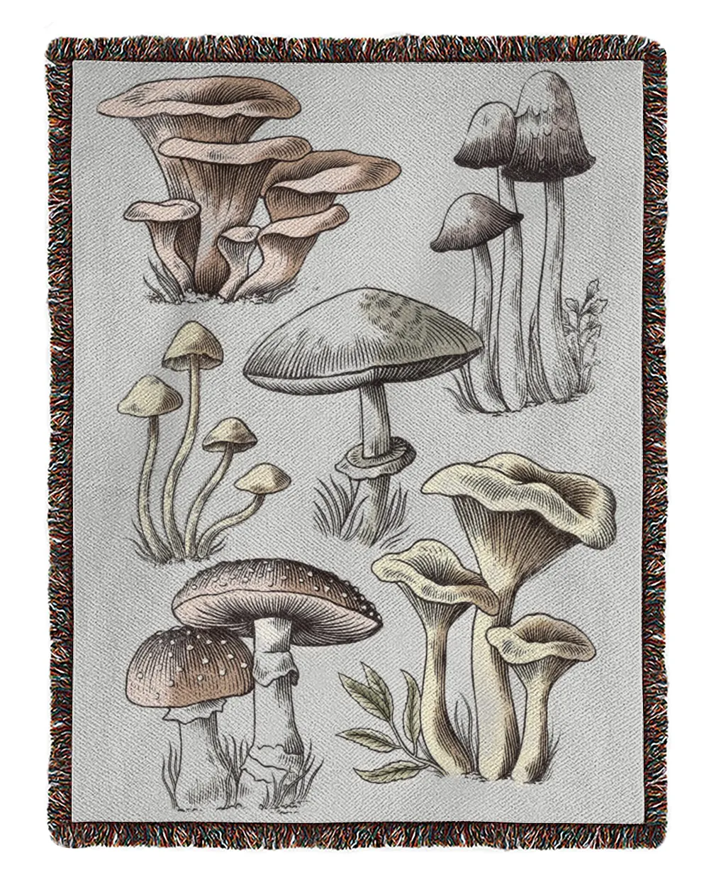 Magic Mushroom  Blanket, Quilt