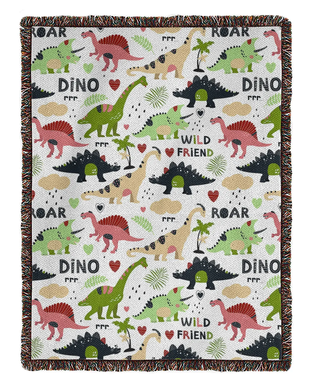 Dinosaurus Blanklet, Dinosaurus Fleece Blanket, Blanket Funny Pattern