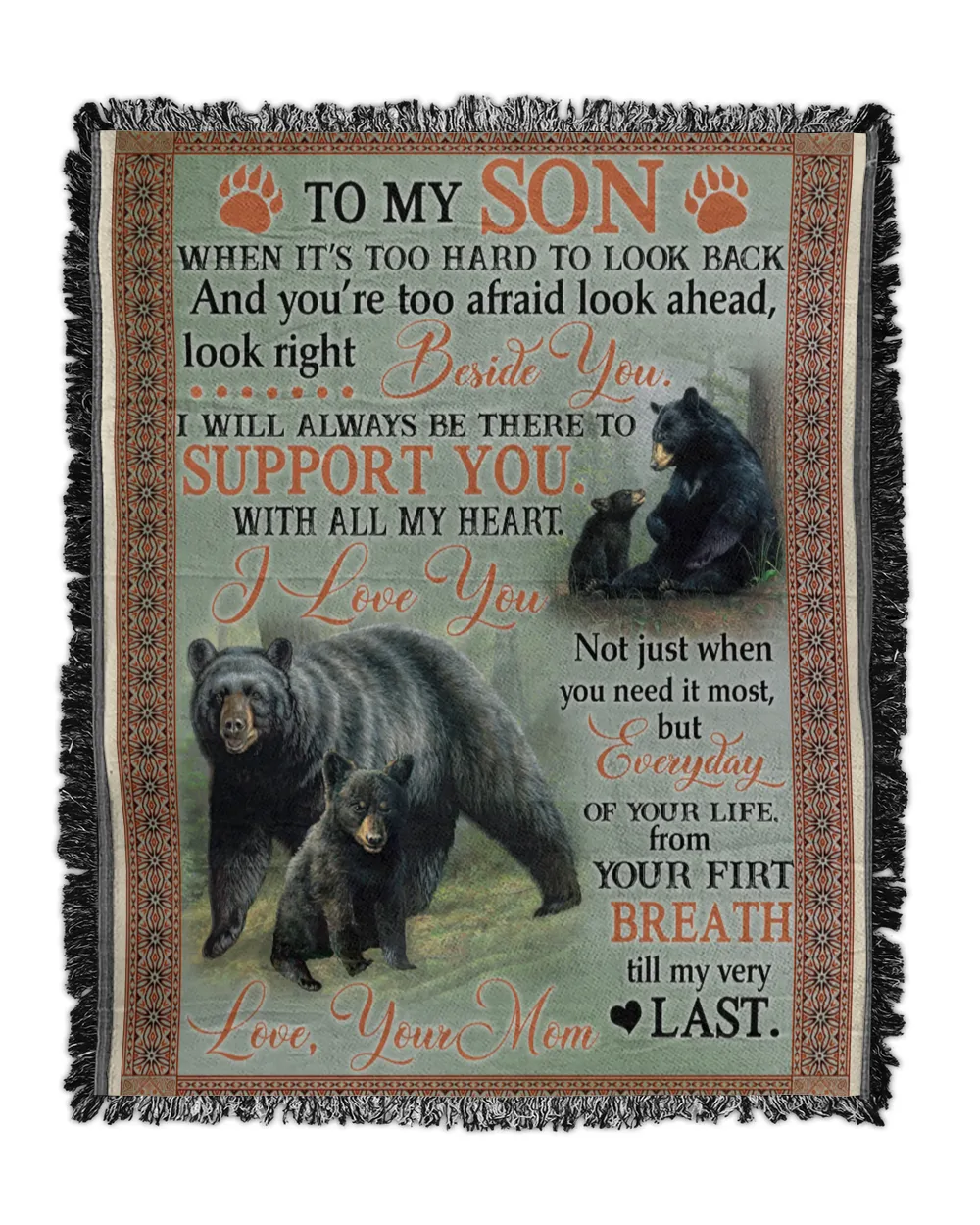 Family Bear to my son