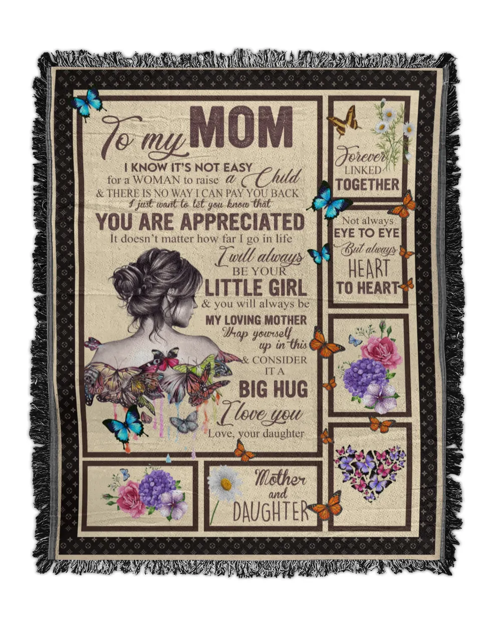 Best Gift For Mom Woven Blankets