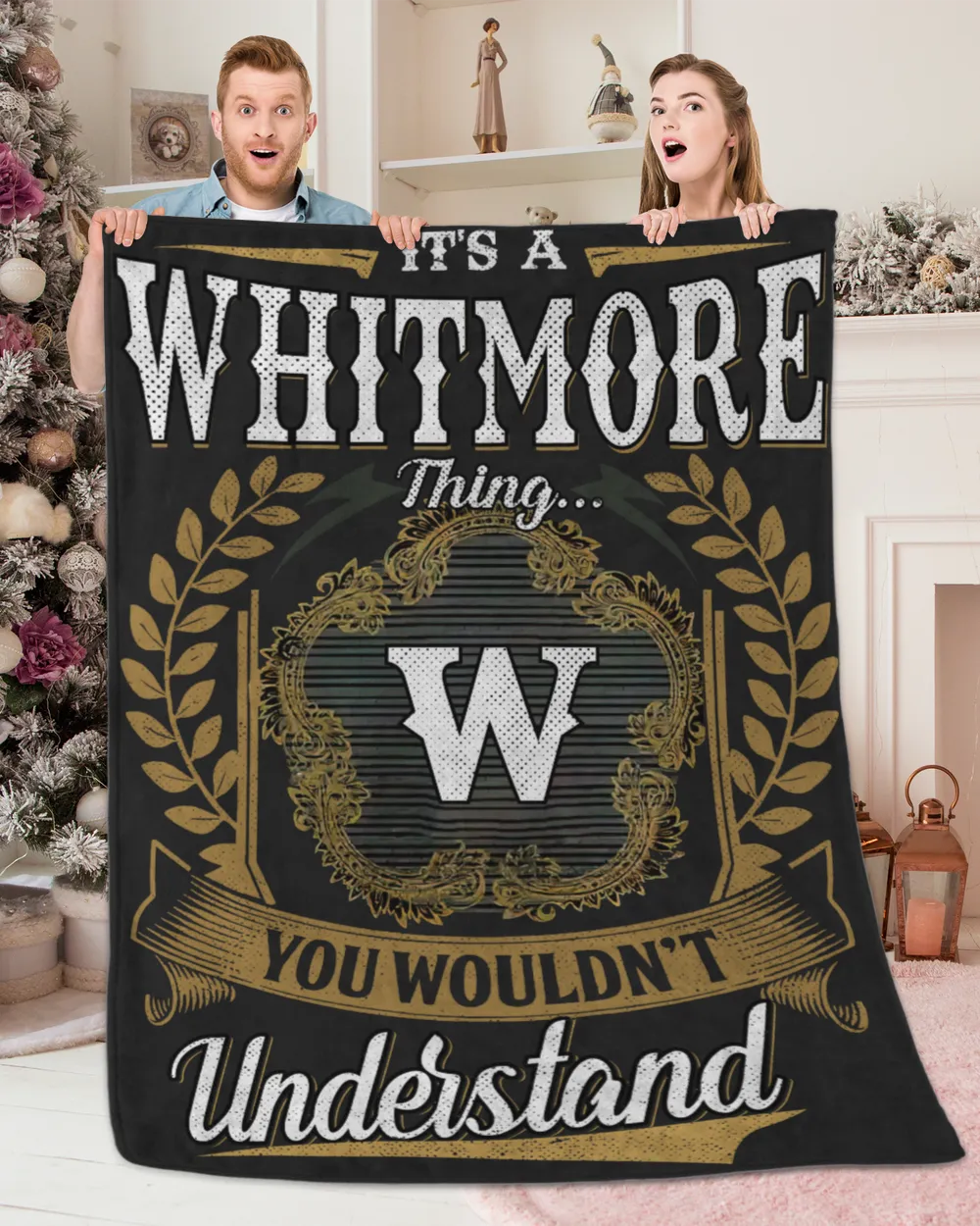 WHITMORE-NT-B1 Premium Mink Sherpa Blanket (60x80in) black 60x80in