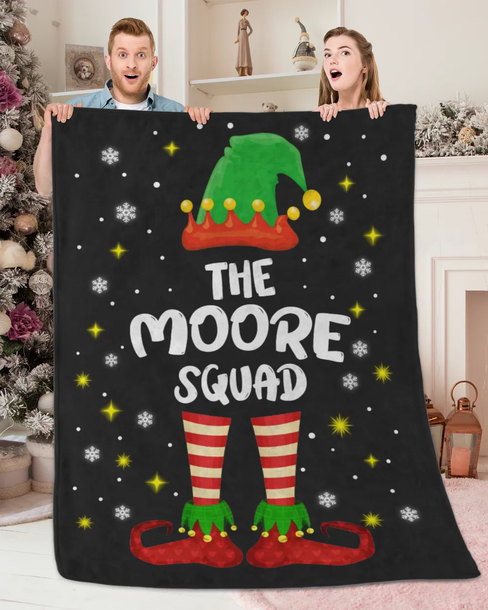 MOORE-NT-XM1-01 Premium Mink Sherpa Blanket (60x80in) black 60x80in