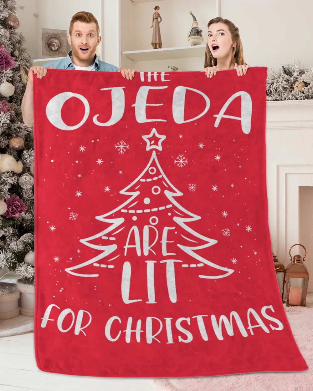 OJEDA-NT-XM13 Premium Mink Sherpa Blanket (60x80in) red 60x80in