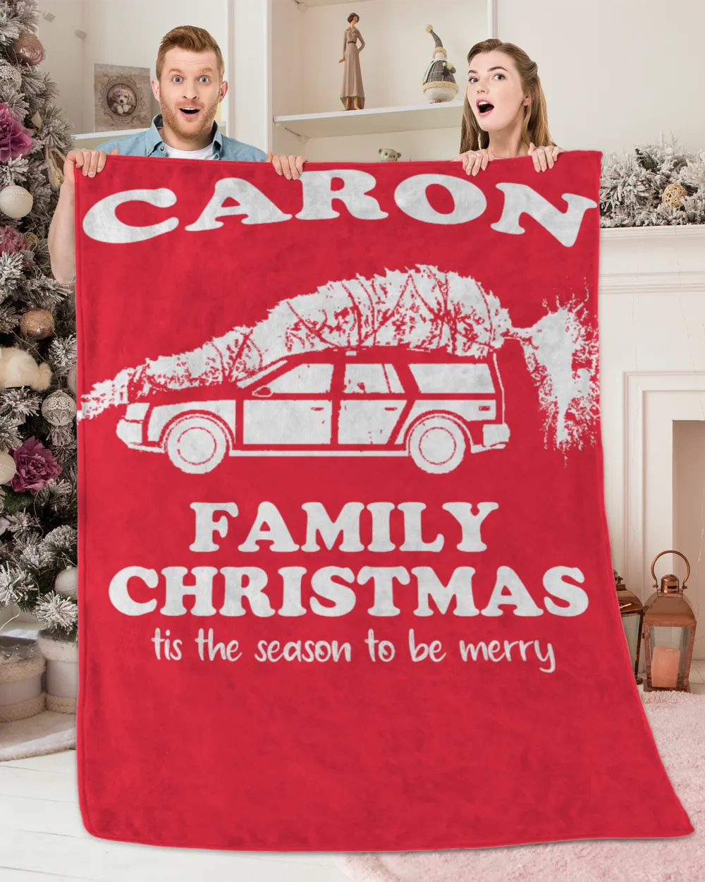 CARON-NT-XM6 Premium Mink Sherpa Blanket (60x80in) red 60x80in