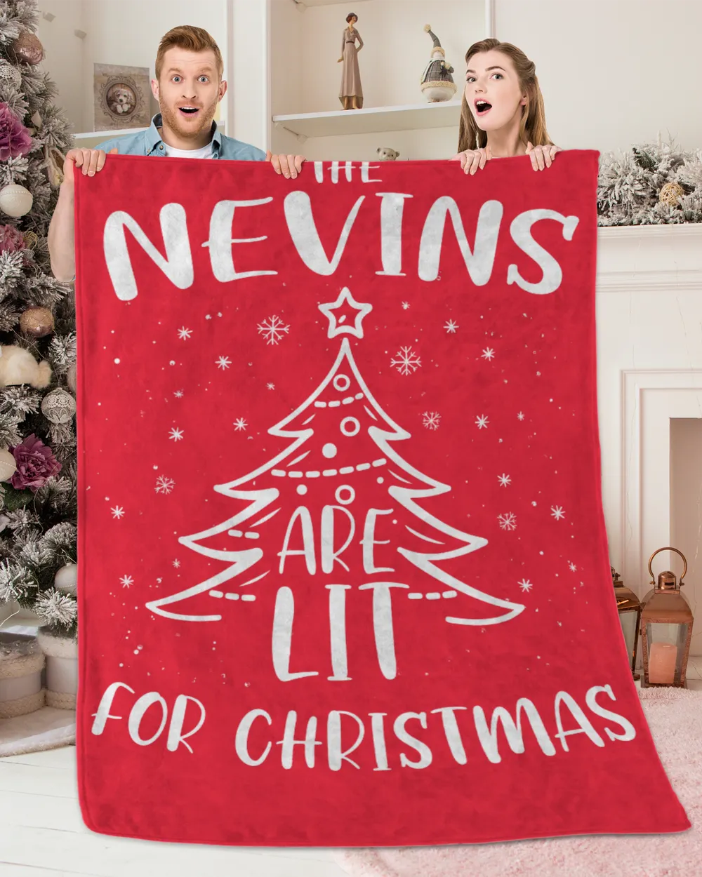 NEVINS-NT-XM13-01 Premium Mink Sherpa Blanket (60x80in) red 60x80in