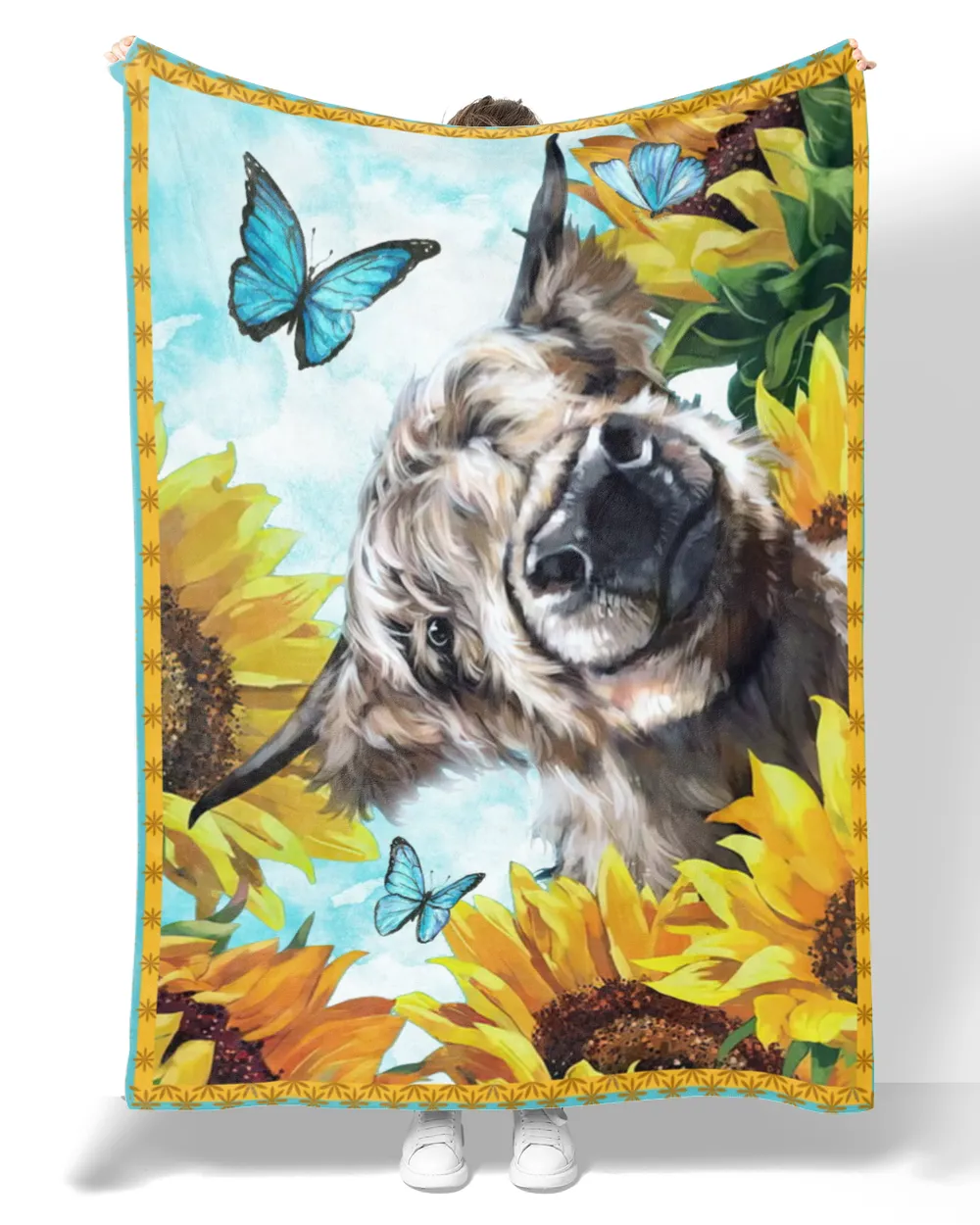 cow sunflower