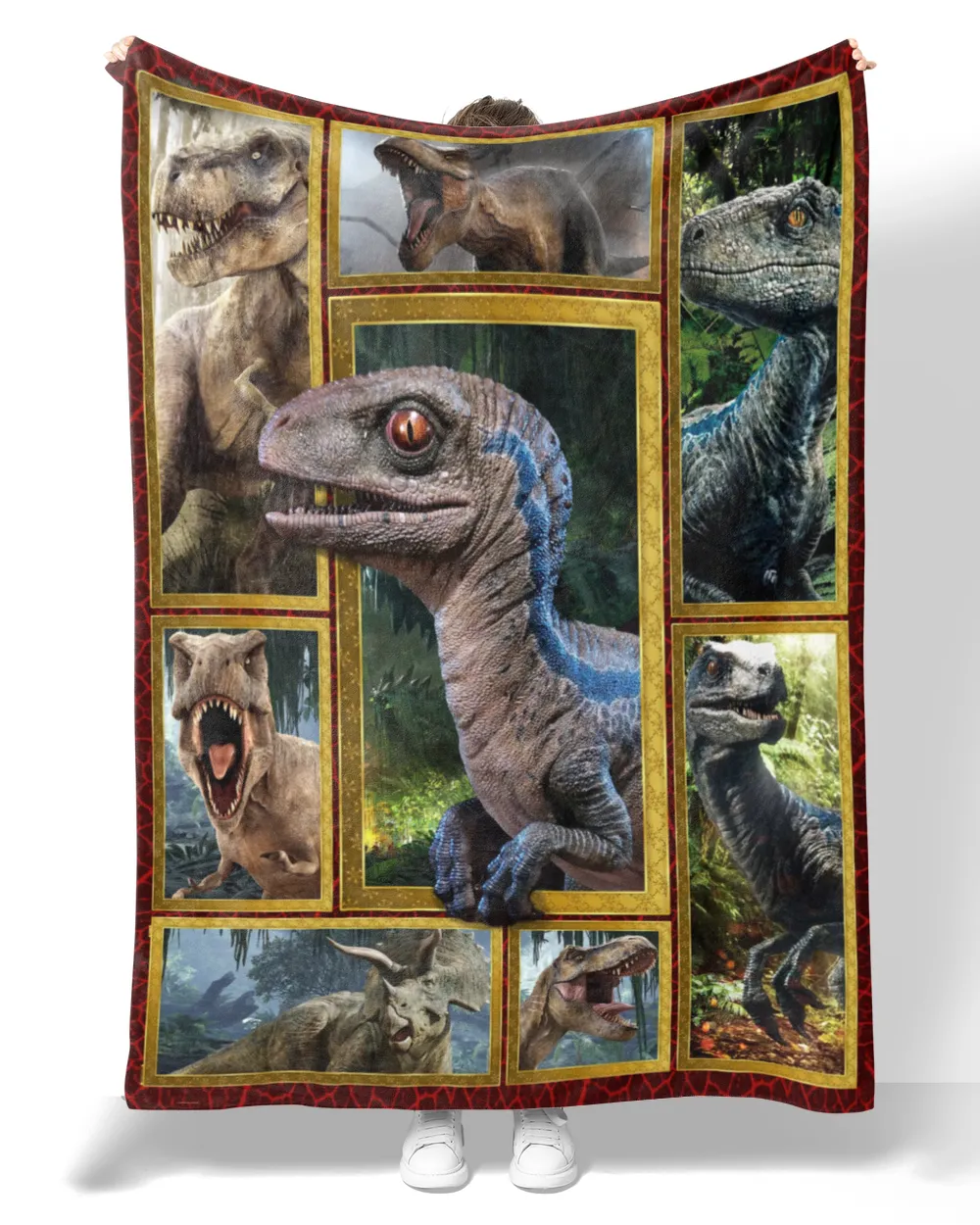 3d dinosaur blanket ver2.0