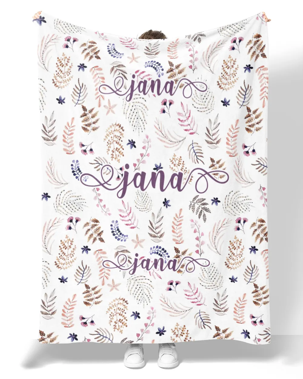 Jana Floral Blanket