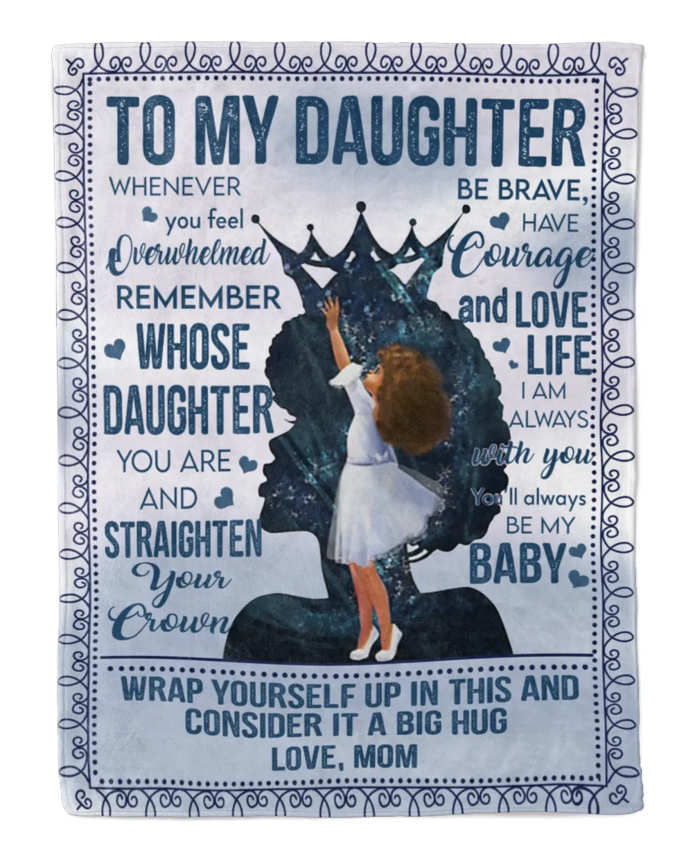 to my daugter whenever Quilt Fleece Blanket Bundle