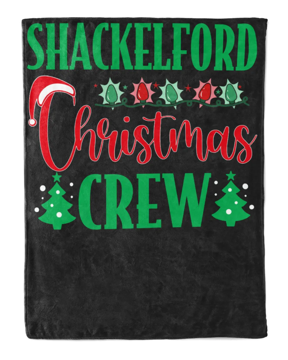 SHACKELFORD-NT-XM11 Premium Mink Sherpa Blanket (60x80in) black 60x80in