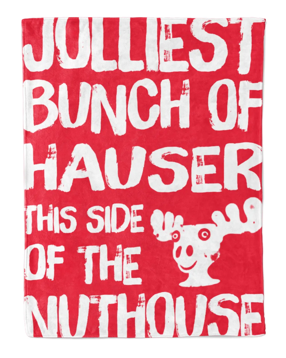 HAUSER-NT-XM14 Premium Mink Sherpa Blanket (60x80in) red 60x80in