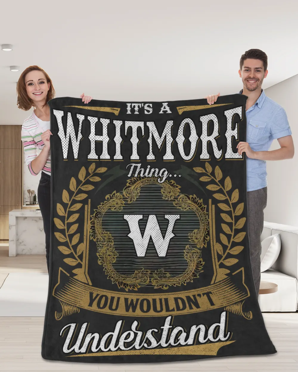 WHITMORE-NT-B1 Premium Mink Sherpa Blanket (60x80in) black 60x80in