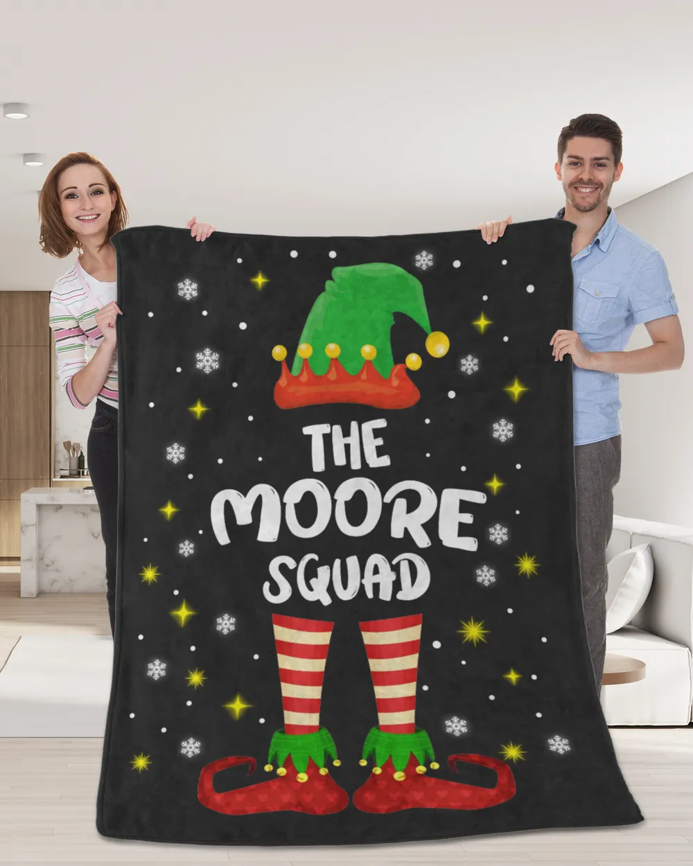 MOORE-NT-XM1-01 Premium Mink Sherpa Blanket (60x80in) black 60x80in