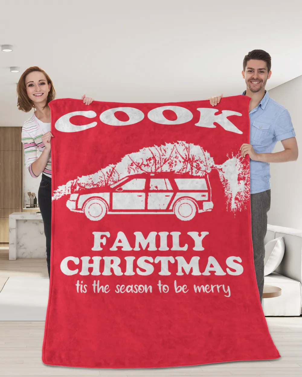 COOK-NT-XM6 Premium Mink Sherpa Blanket (60x80in) red 60x80in