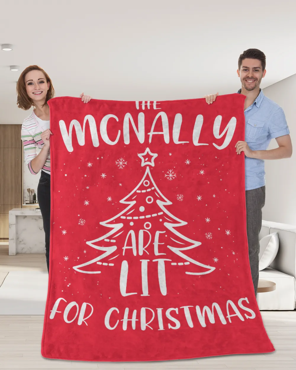 MCNALLY-NT-XM13 Premium Mink Sherpa Blanket (60x80in) red 60x80in