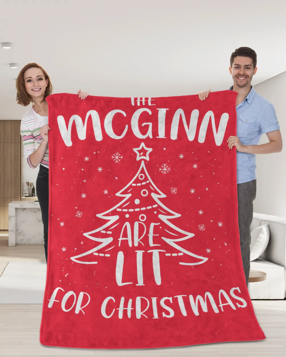 MCGINN-NT-XM13-01 Premium Mink Sherpa Blanket (60x80in) red 60x80in