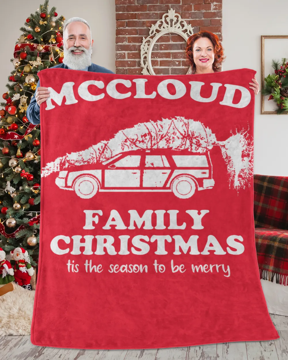 MCCLOUD-NT-XM6 Premium Mink Sherpa Blanket (60x80in) red 60x80in
